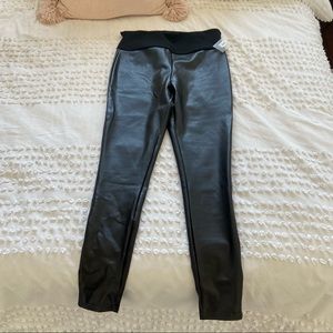 Pleather leggings